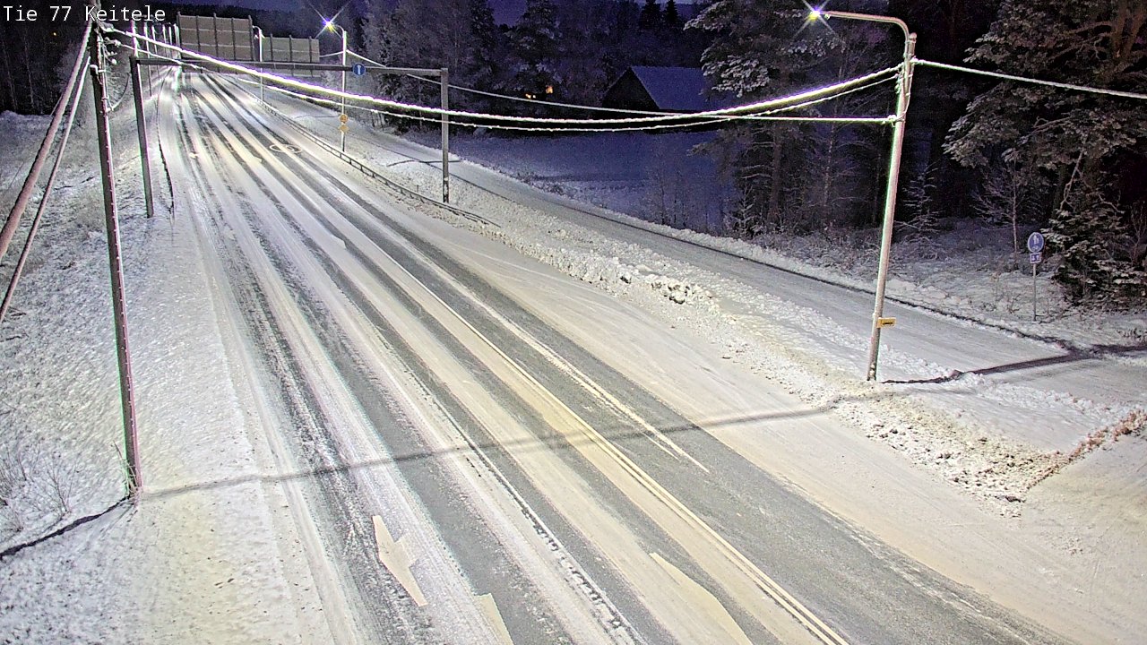 Kelikamerat Kuva Tie 77 Keitele, Keitele, Pohjois-Savo