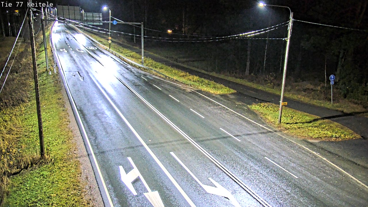 Weather Camera Image Road 77 Keitele, Keitele, Pohjois-Savo