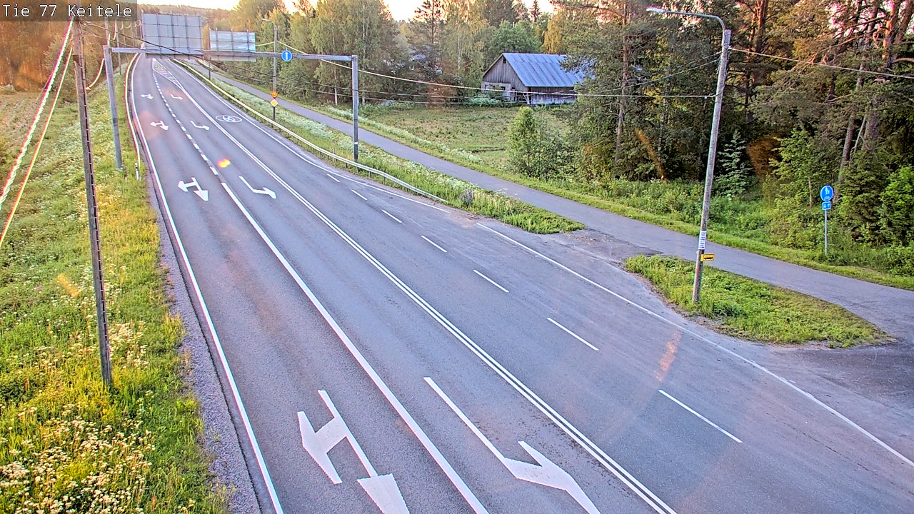 Kelikamerat Kuva Tie 77 Keitele, Keitele, Pohjois-Savo