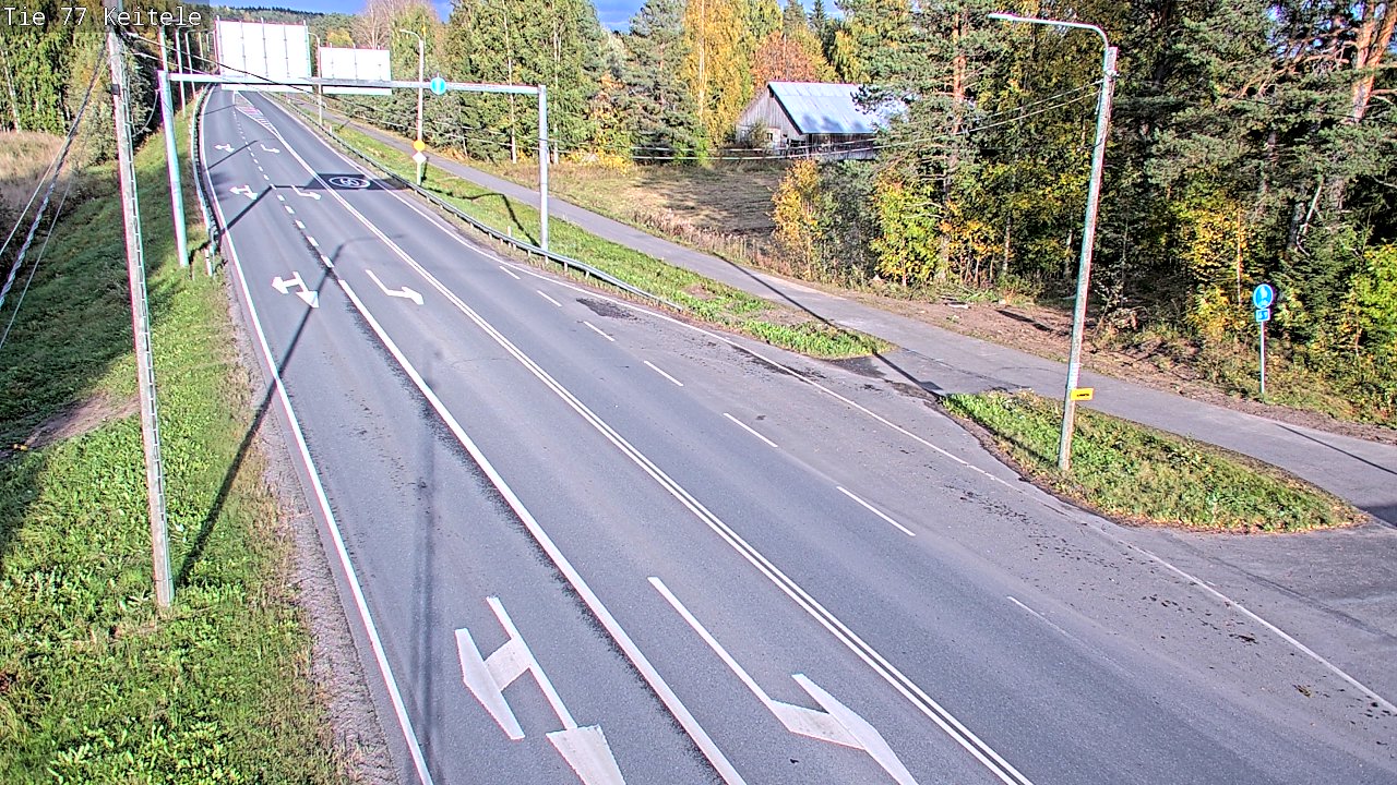 Kelikamerat Kuva Tie 77 Keitele, Keitele, Pohjois-Savo