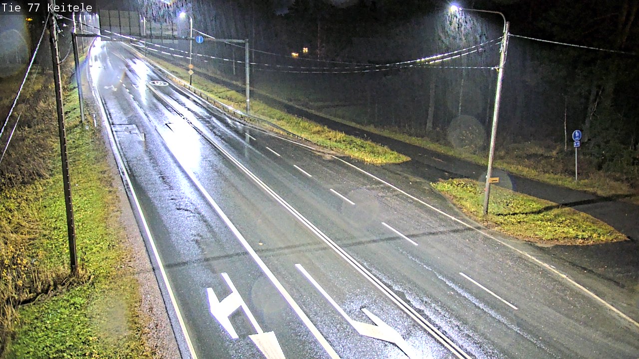 Weather Camera Image Väg 77 Keitele, Keitele, Pohjois-Savo