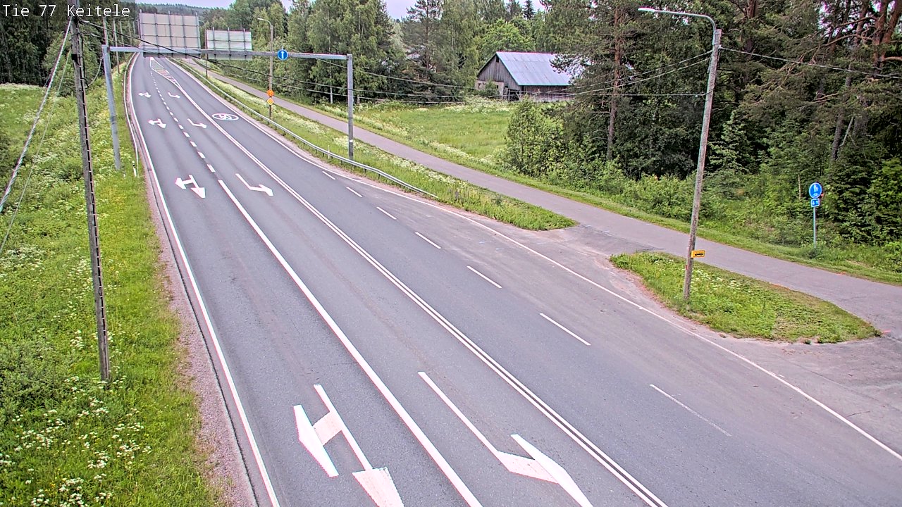 Kelikamerat Kuva Tie 77 Keitele, Keitele, Pohjois-Savo