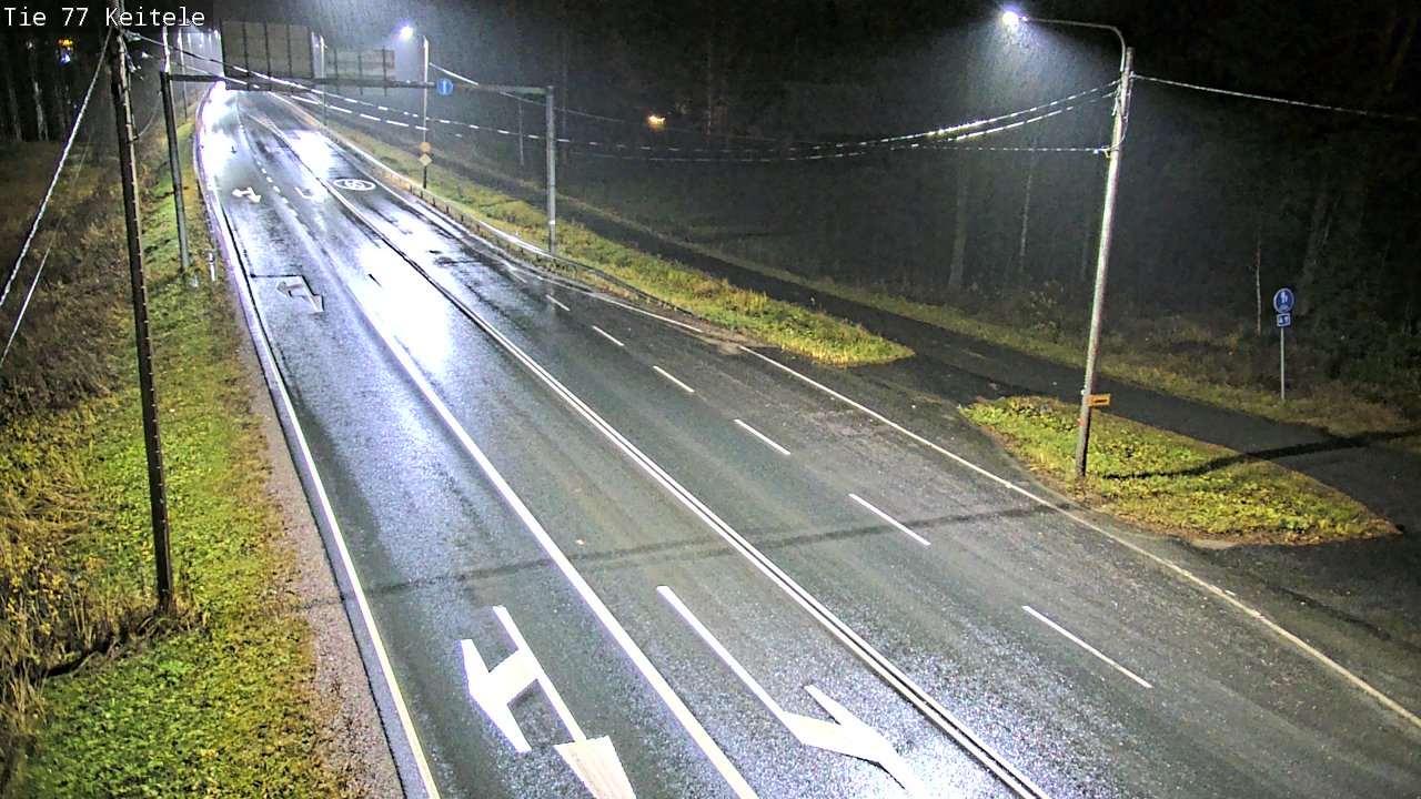 Weather Camera Image Road 77 Keitele, Keitele, Pohjois-Savo