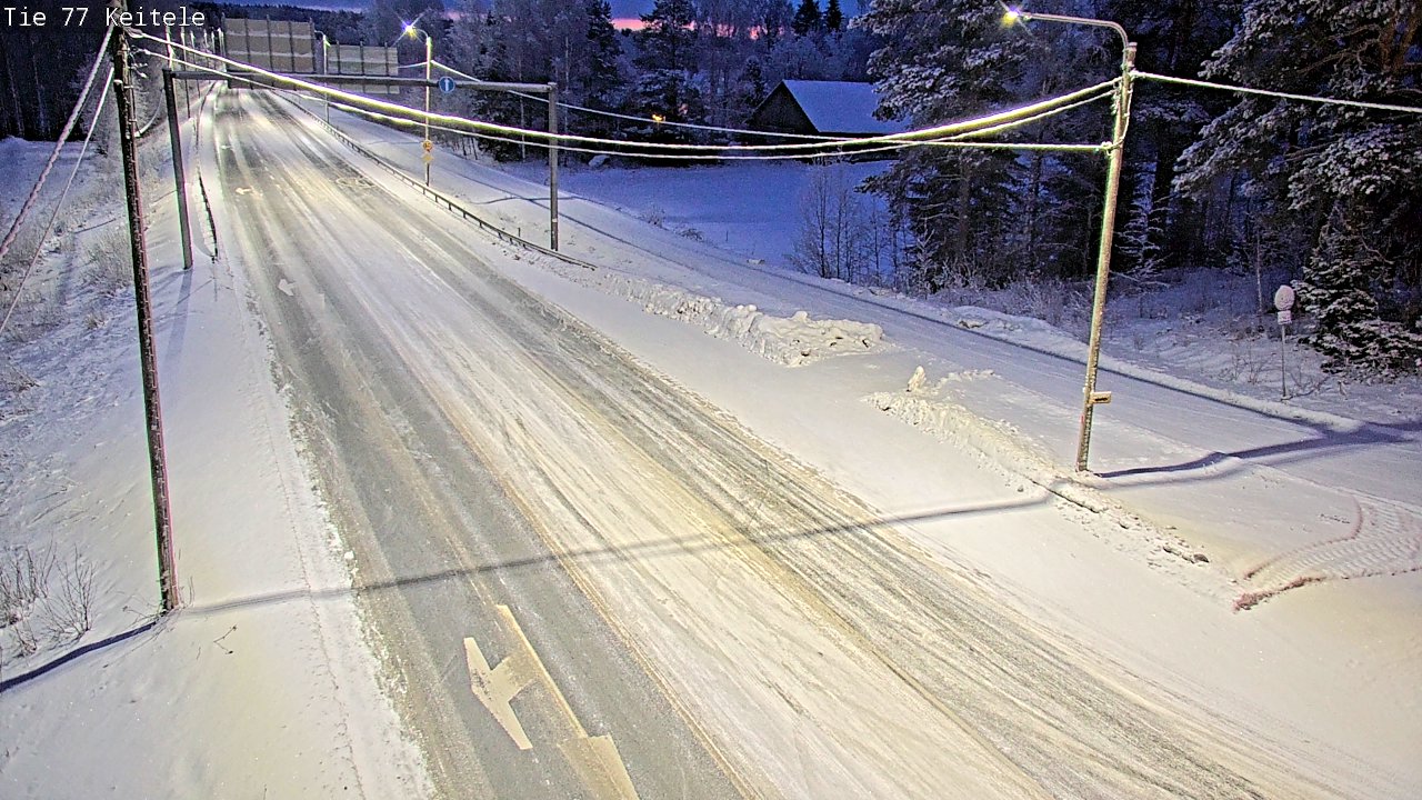 Kelikamerat Kuva Tie 77 Keitele, Keitele, Pohjois-Savo