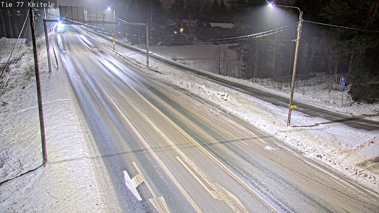 Weather Camera Image Väg 77 Keitele, Keitele, Pohjois-Savo