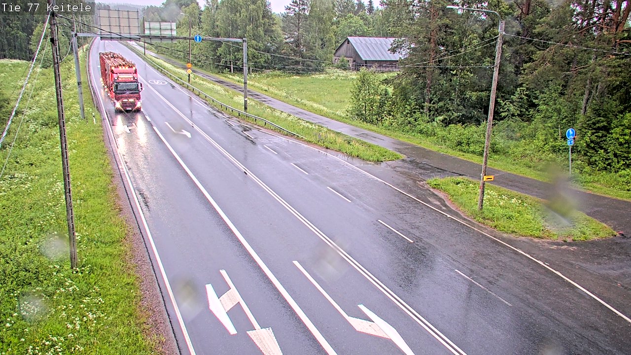 Kelikamerat Kuva Tie 77 Keitele, Keitele, Pohjois-Savo