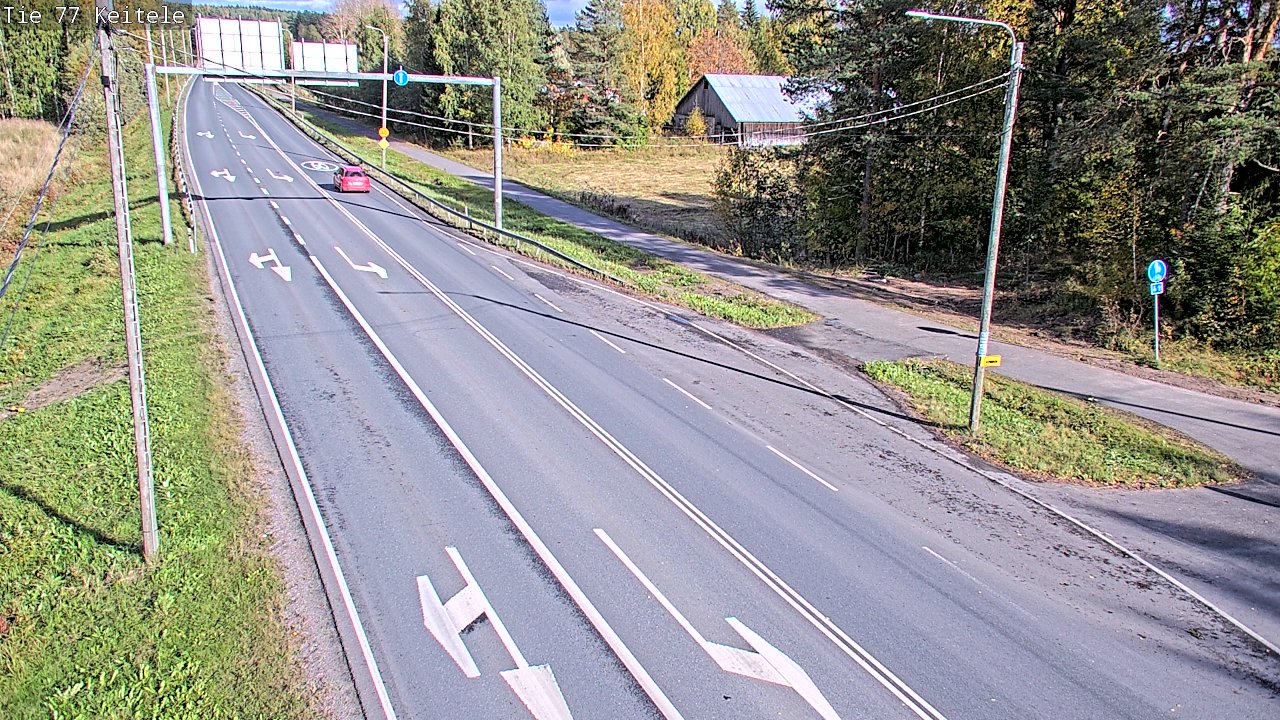 Kelikamerat Kuva Tie 77 Keitele, Keitele, Pohjois-Savo