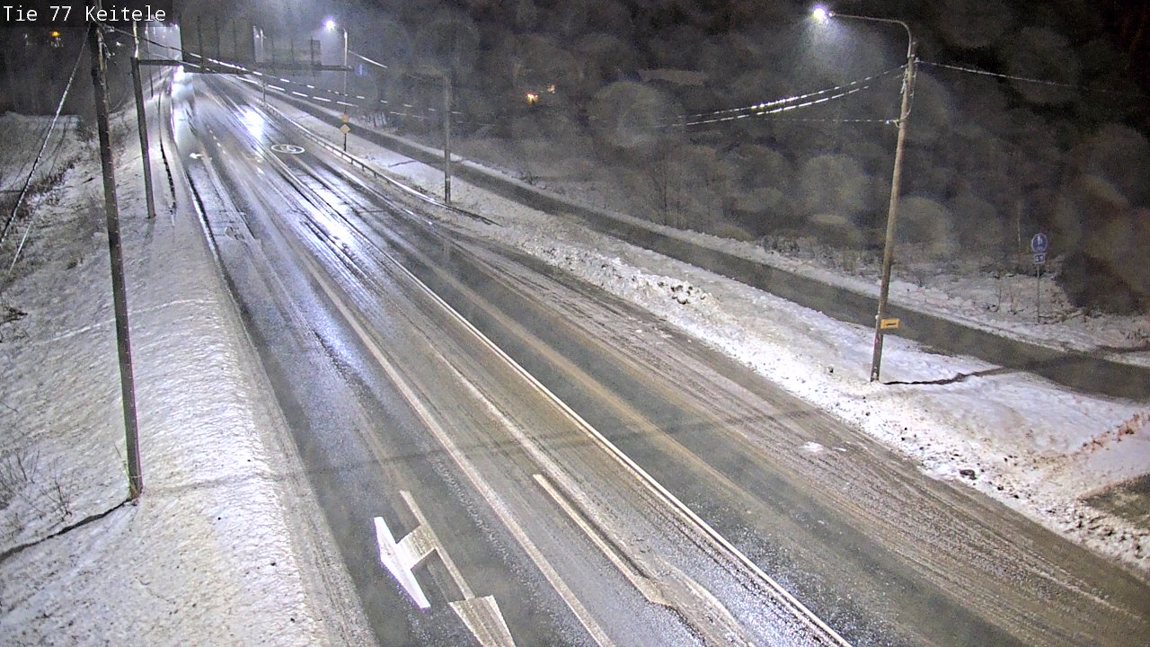 Weather Camera Image Väg 77 Keitele, Keitele, Pohjois-Savo
