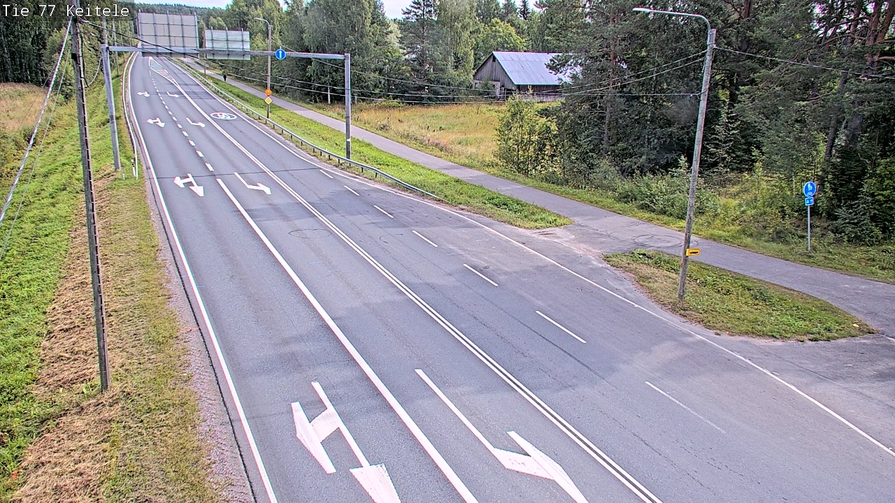 Kelikamerat Kuva Tie 77 Keitele, Keitele, Pohjois-Savo
