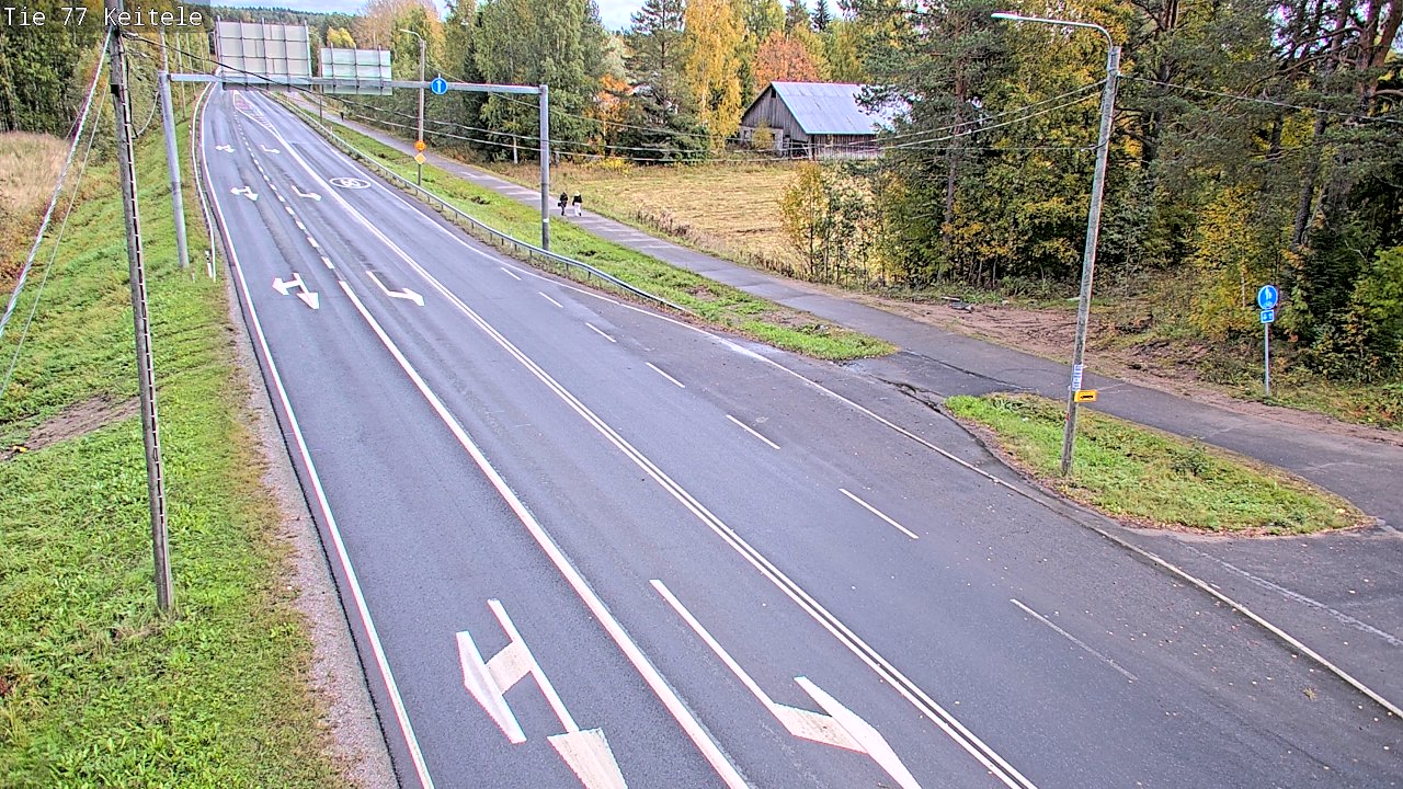 Kelikamerat Kuva Tie 77 Keitele, Keitele, Pohjois-Savo