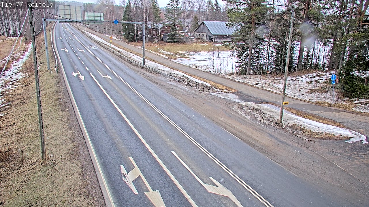 Kelikamerat Kuva Tie 77 Keitele, Keitele, Pohjois-Savo