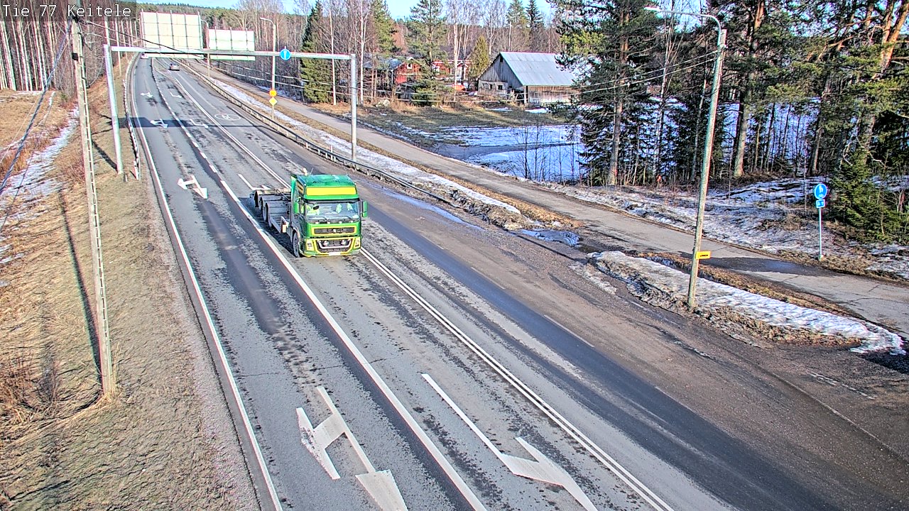 Kelikamerat Kuva Tie 77 Keitele, Keitele, Pohjois-Savo