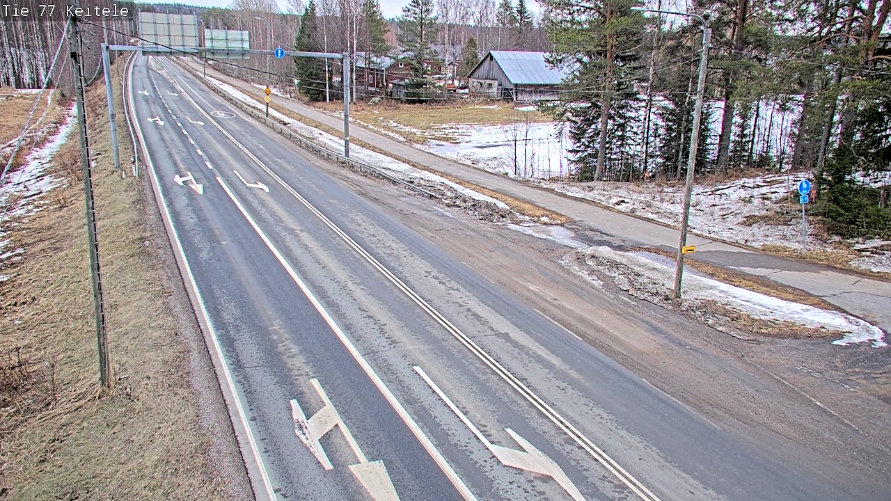 Kelikamerat Kuva Tie 77 Keitele, Keitele, Pohjois-Savo