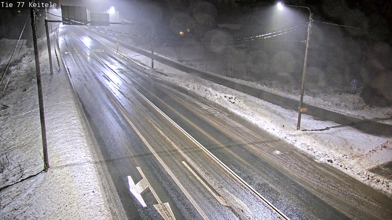 Weather Camera Image Väg 77 Keitele, Keitele, Pohjois-Savo