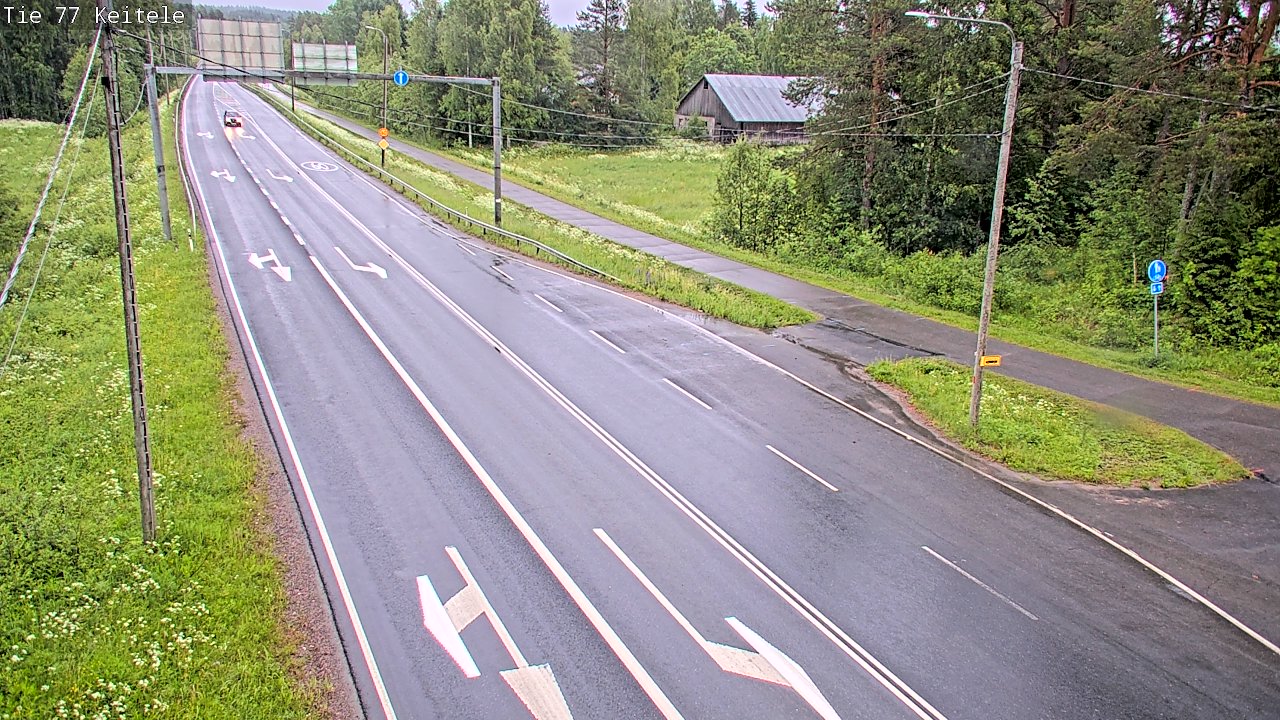 Kelikamerat Kuva Tie 77 Keitele, Keitele, Pohjois-Savo