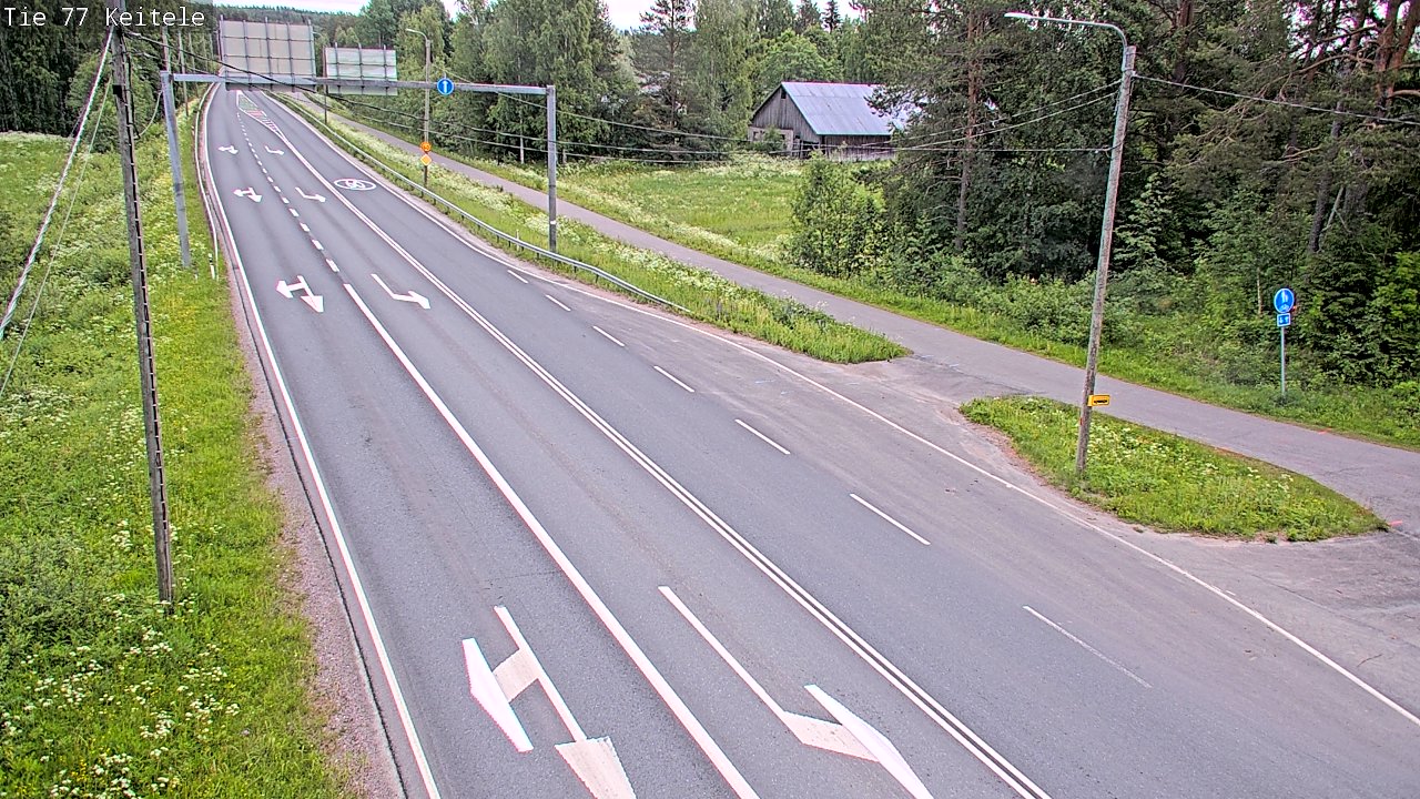 Kelikamerat Kuva Tie 77 Keitele, Keitele, Pohjois-Savo