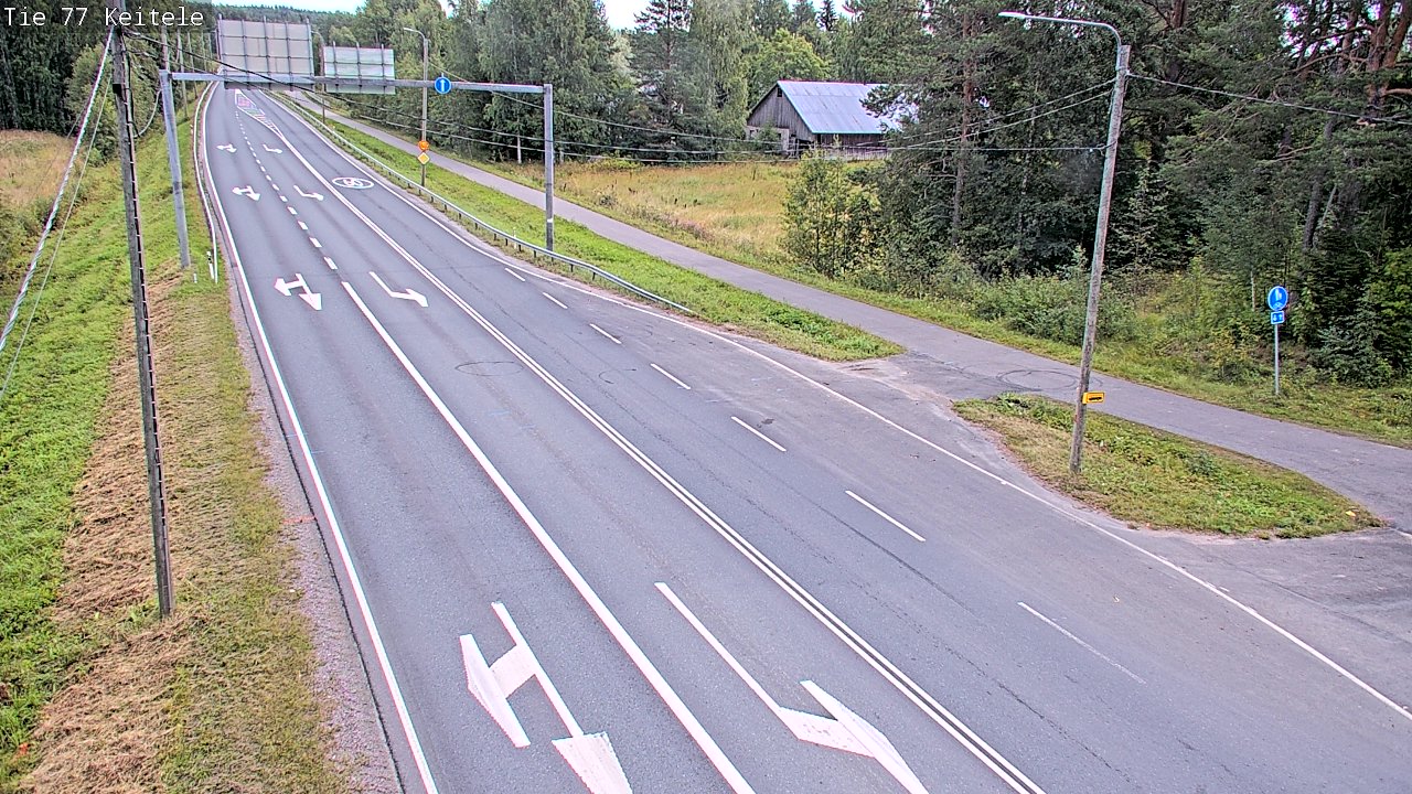 Kelikamerat Kuva Tie 77 Keitele, Keitele, Pohjois-Savo