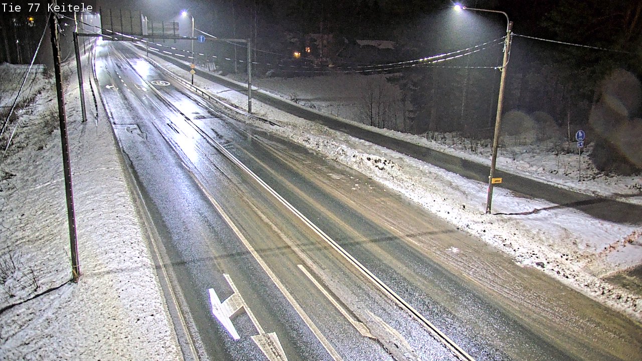 Weather Camera Image Väg 77 Keitele, Keitele, Pohjois-Savo