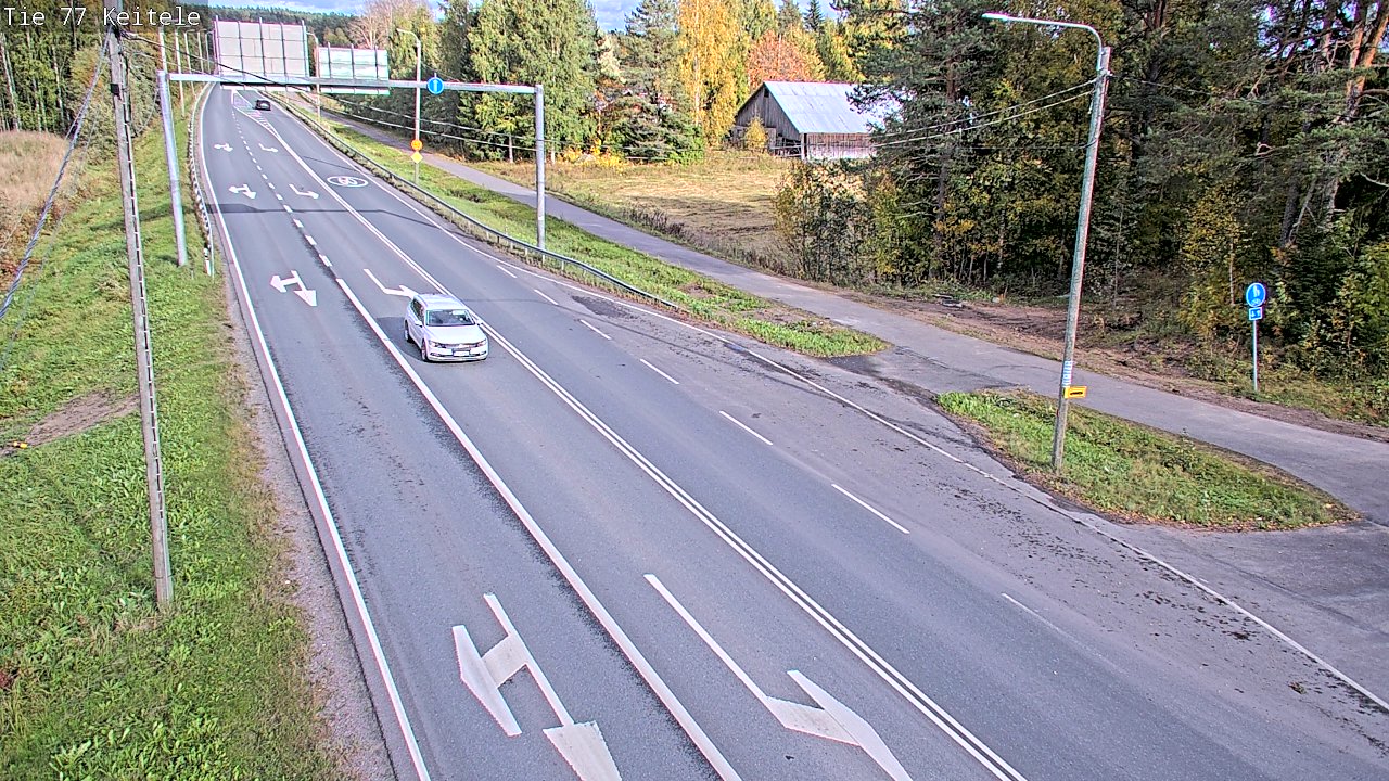 Kelikamerat Kuva Tie 77 Keitele, Keitele, Pohjois-Savo