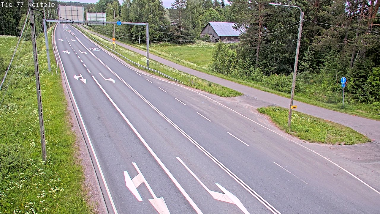 Kelikamerat Kuva Tie 77 Keitele, Keitele, Pohjois-Savo