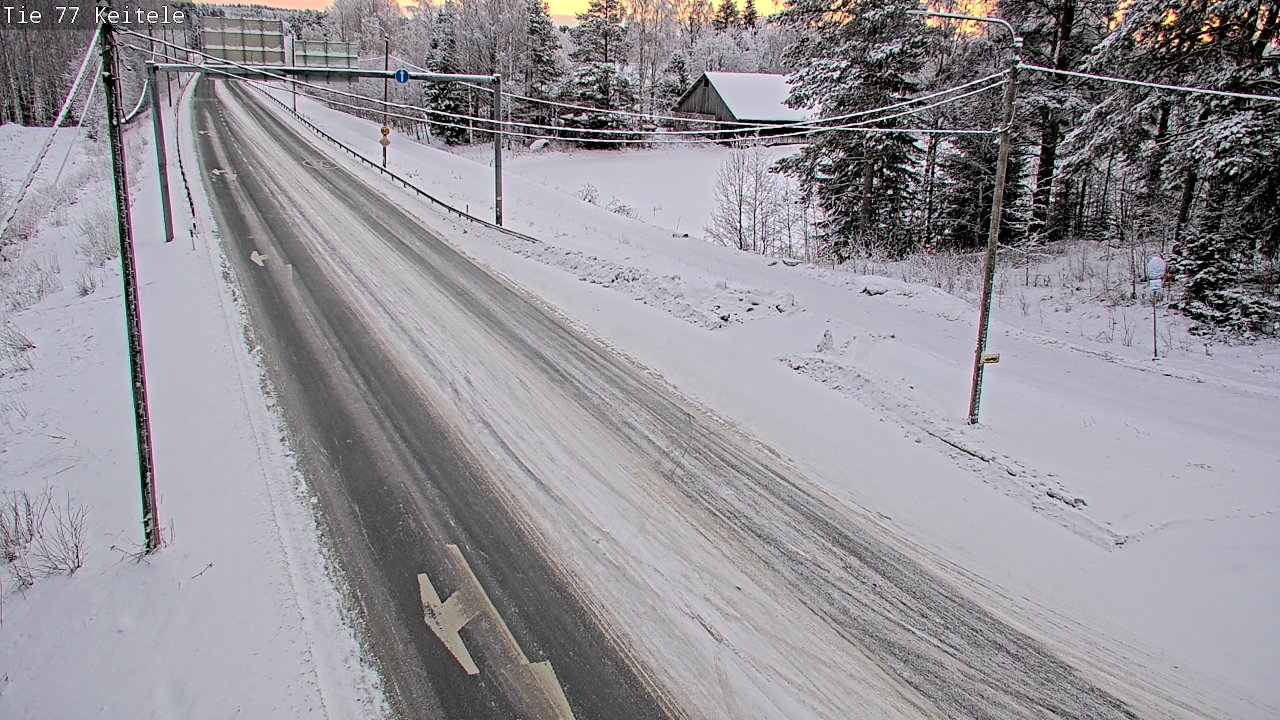 Kelikamerat Kuva Tie 77 Keitele, Keitele, Pohjois-Savo