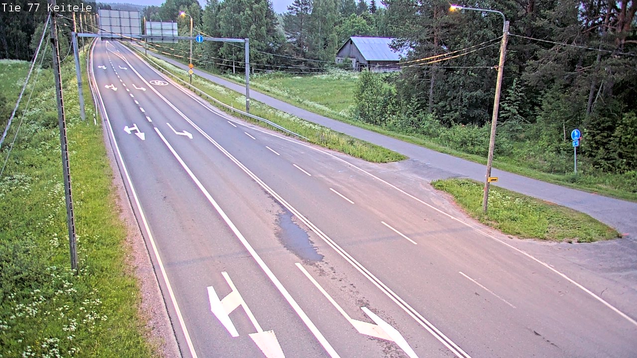 Kelikamerat Kuva Tie 77 Keitele, Keitele, Pohjois-Savo