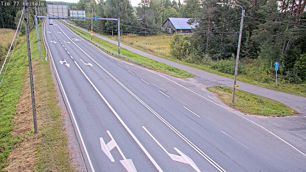 Kelikamerat Kuva Tie 77 Keitele, Keitele, Pohjois-Savo
