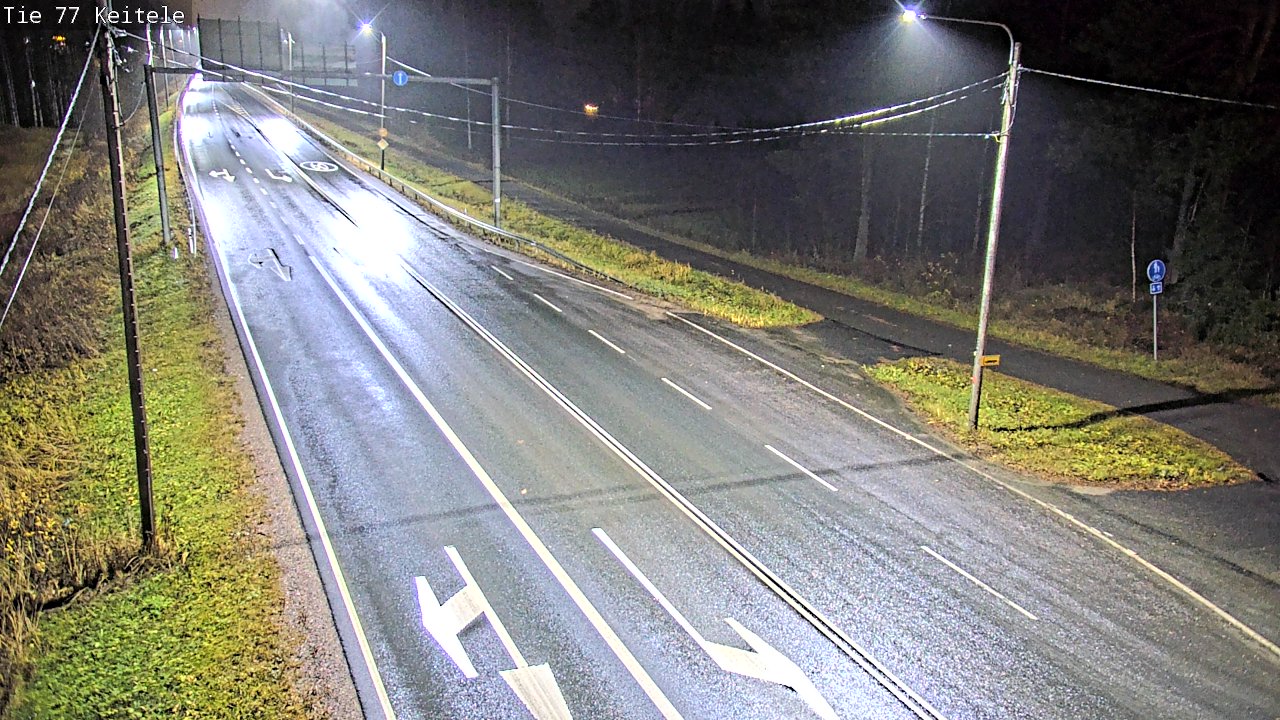Weather Camera Image Road 77 Keitele, Keitele, Pohjois-Savo