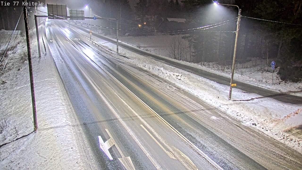 Weather Camera Image Väg 77 Keitele, Keitele, Pohjois-Savo