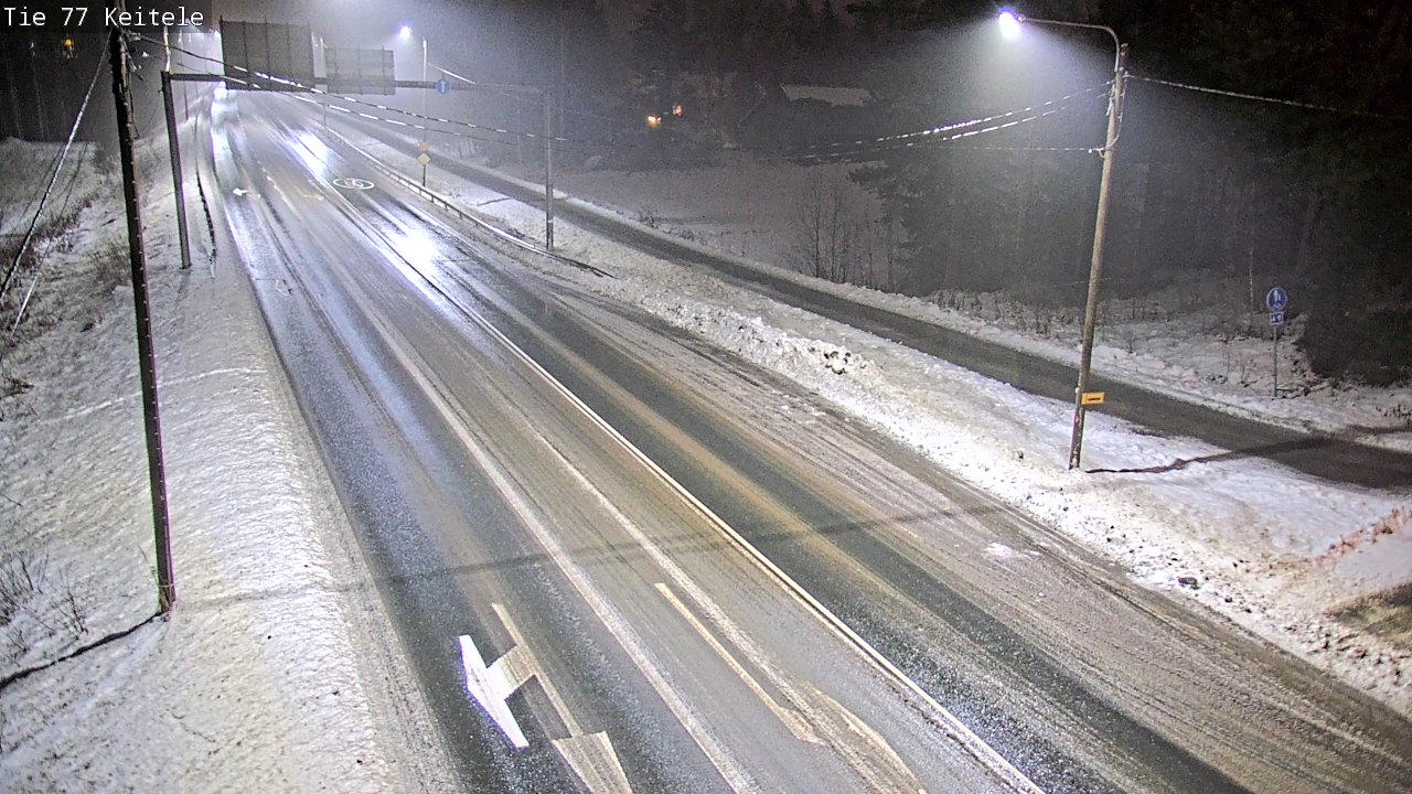 Weather Camera Image Väg 77 Keitele, Keitele, Pohjois-Savo