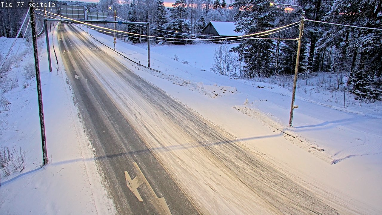 Kelikamerat Kuva Tie 77 Keitele, Keitele, Pohjois-Savo