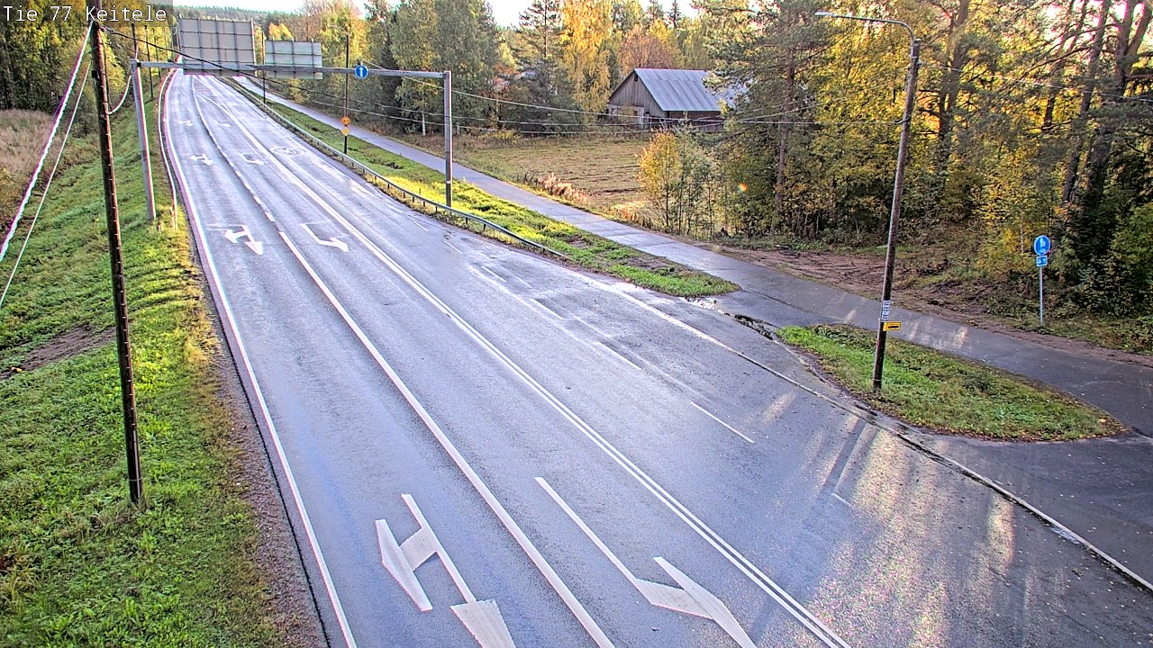 Weather Camera Image Road 77 Keitele, Keitele, Pohjois-Savo