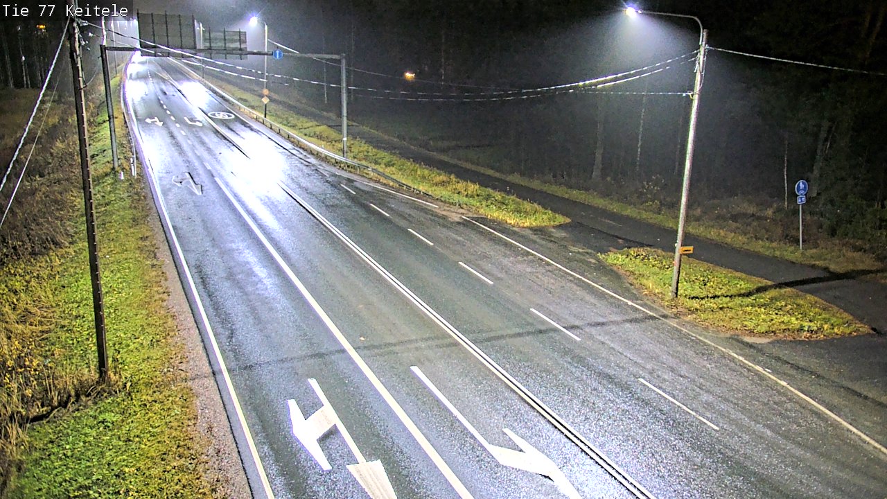 Weather Camera Image Road 77 Keitele, Keitele, Pohjois-Savo
