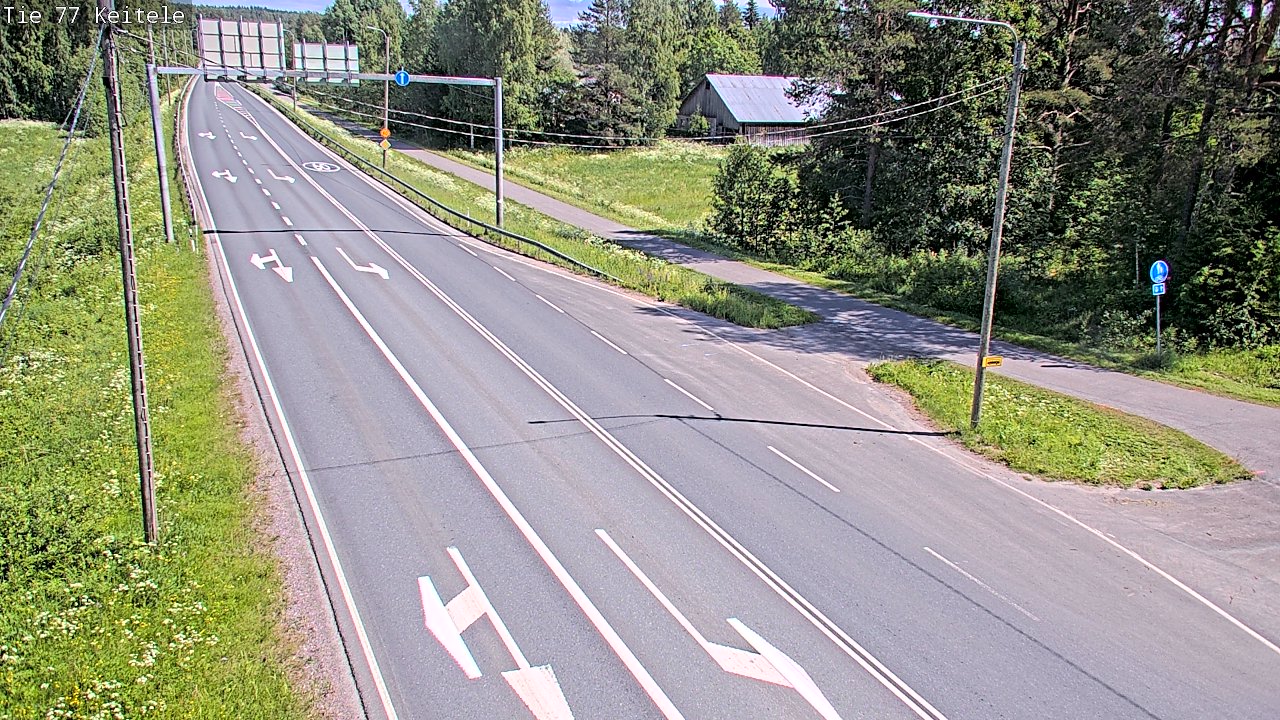 Kelikamerat Kuva Tie 77 Keitele, Keitele, Pohjois-Savo