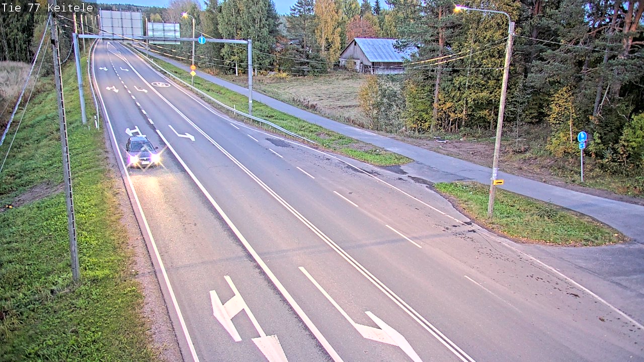 Kelikamerat Kuva Tie 77 Keitele, Keitele, Pohjois-Savo