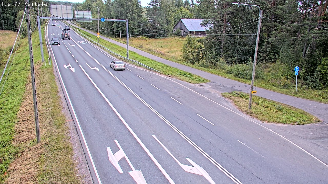 Kelikamerat Kuva Tie 77 Keitele, Keitele, Pohjois-Savo