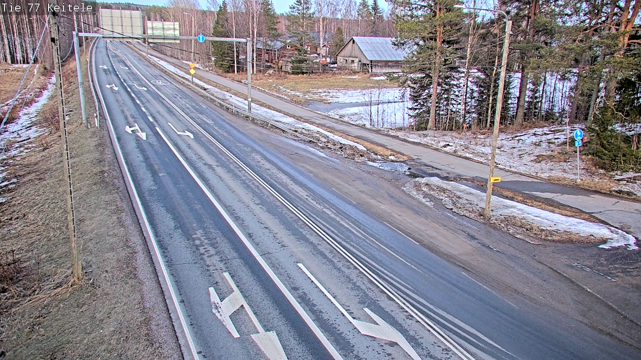 Kelikamerat Kuva Tie 77 Keitele, Keitele, Pohjois-Savo