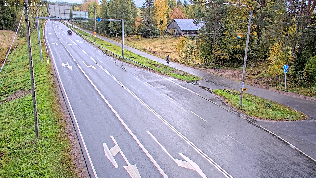 Kelikamerat Kuva Tie 77 Keitele, Keitele, Pohjois-Savo