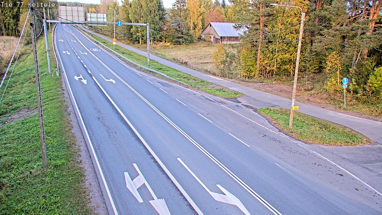 Kelikamerat Kuva Tie 77 Keitele, Keitele, Pohjois-Savo
