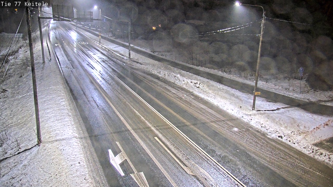 Weather Camera Image Väg 77 Keitele, Keitele, Pohjois-Savo