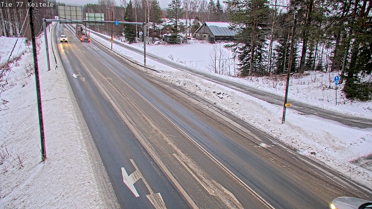 Weather Camera Image Väg 77 Keitele, Keitele, Pohjois-Savo