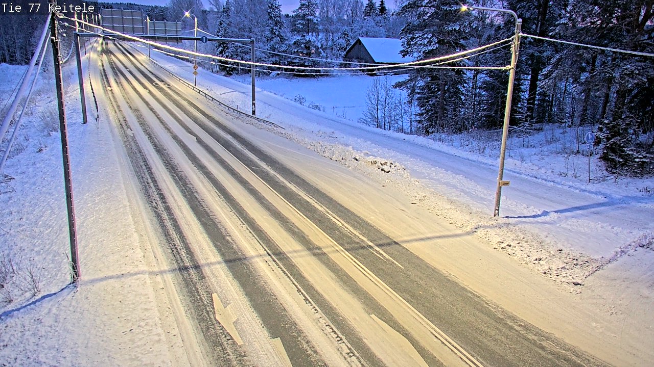 Kelikamerat Kuva Tie 77 Keitele, Keitele, Pohjois-Savo