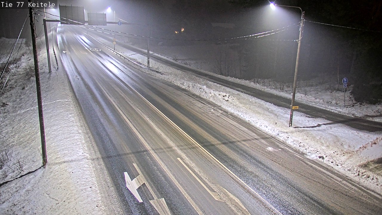Weather Camera Image Väg 77 Keitele, Keitele, Pohjois-Savo