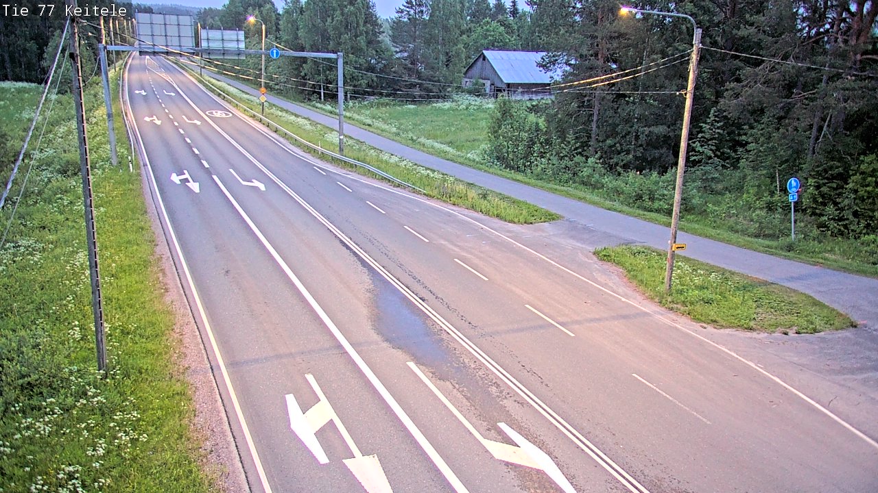 Kelikamerat Kuva Tie 77 Keitele, Keitele, Pohjois-Savo