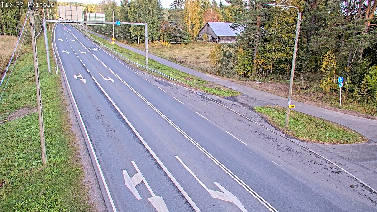 Kelikamerat Kuva Tie 77 Keitele, Keitele, Pohjois-Savo