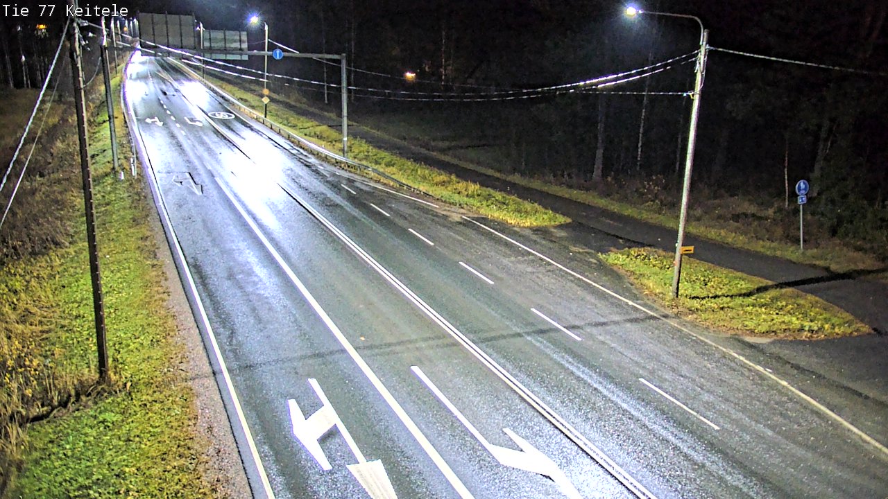 Weather Camera Image Road 77 Keitele, Keitele, Pohjois-Savo