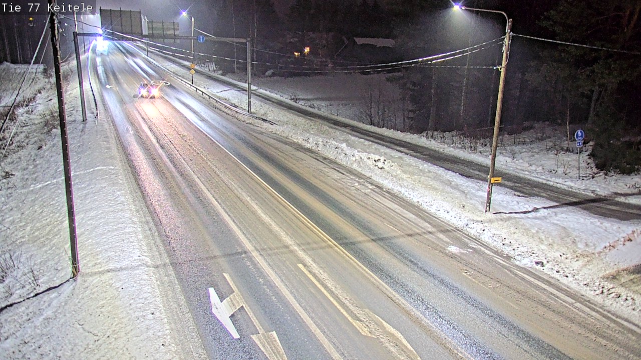 Weather Camera Image Väg 77 Keitele, Keitele, Pohjois-Savo