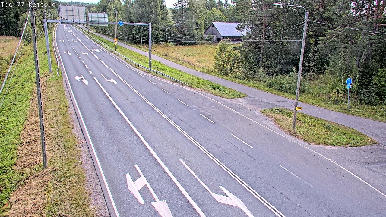 Kelikamerat Kuva Tie 77 Keitele, Keitele, Pohjois-Savo