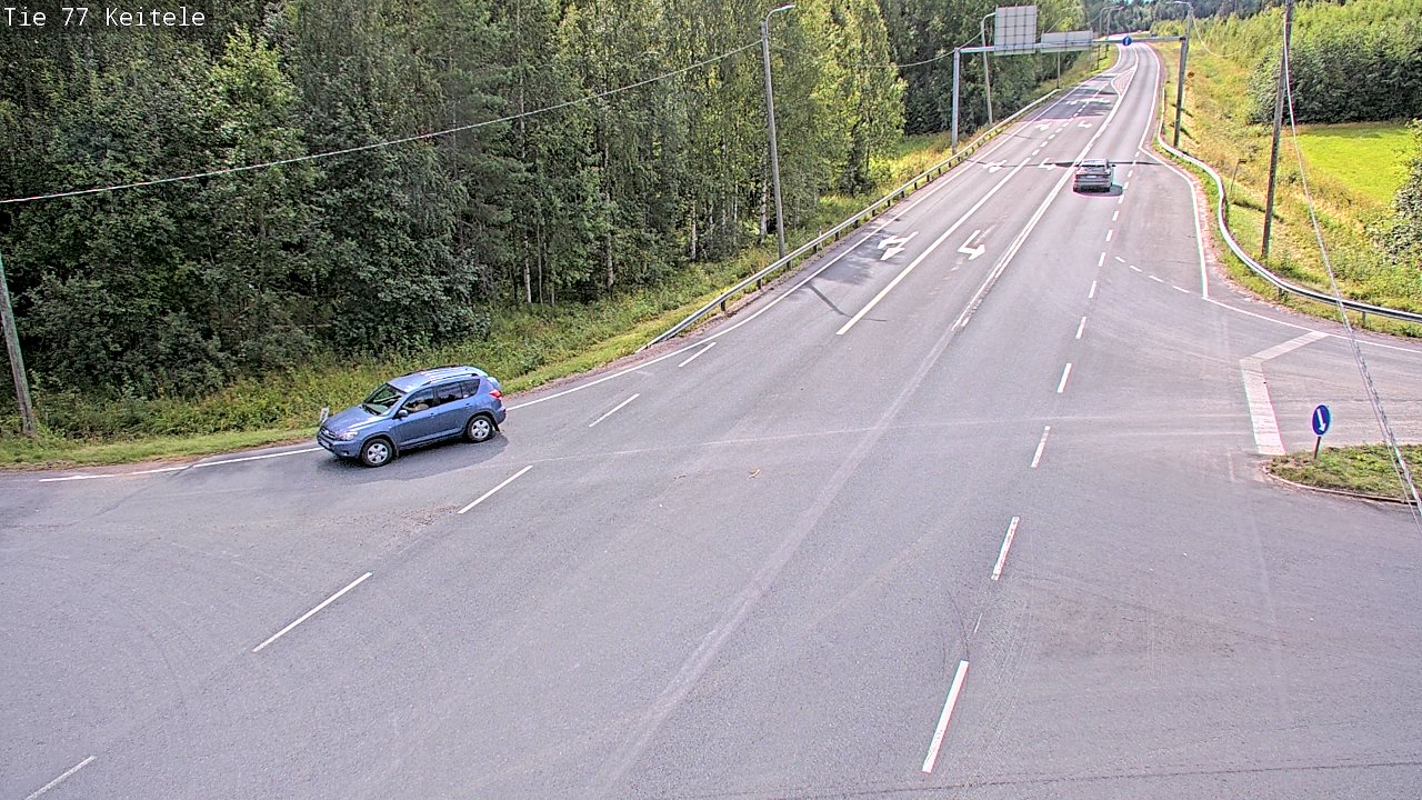 Kelikamerat Kuva Tie 77 Keitele, Keitele, Pohjois-Savo