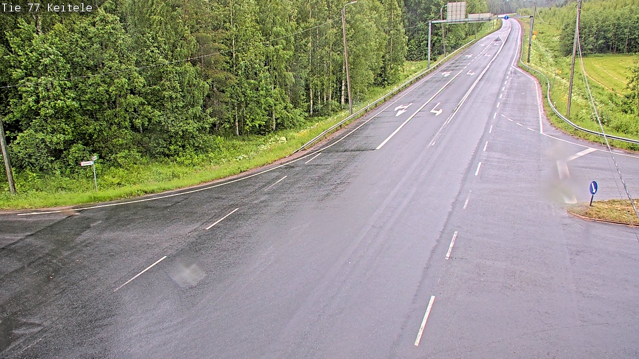 Kelikamerat Kuva Tie 77 Keitele, Keitele, Pohjois-Savo